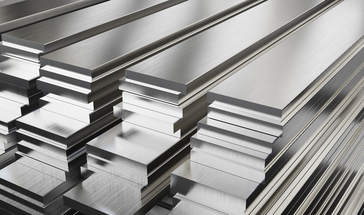 Steel Plates Stacked